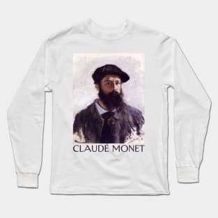 Claude Monet Self Portrait Long Sleeve T-Shirt